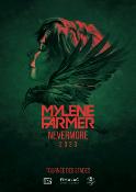 MYLENE FARMER - NEVERMORE 2023 - AFFICHE  41,5 cm x 29,5 cm 