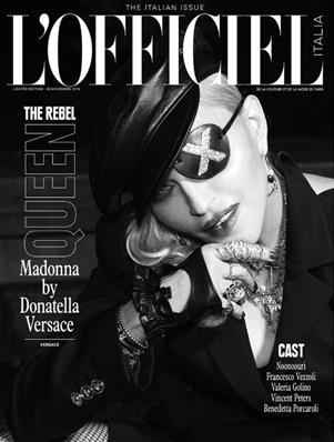 MADONNA / MAGAZINE L'OFFICIEL (COUV. ARGENT) / NOVEMBRE 2019 ITALIE