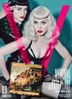 MADONNA & KATY PERRY - V MAGAZINE - 2014