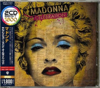 MADONNA - CELEBRATION / CD ALBUM DOUBLE JAPON 2016