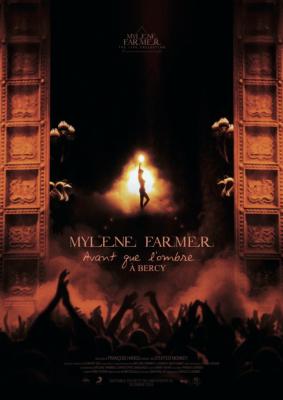 MYLENE FARMER - AVANT QUE L'OMBRE - AFFICHE 41,5 cm x 21, 5 cm